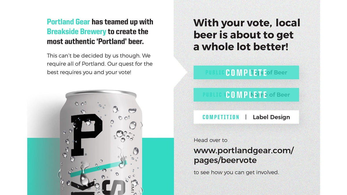 Breakside Brewery Collaboration Week 3 - Portland Gear