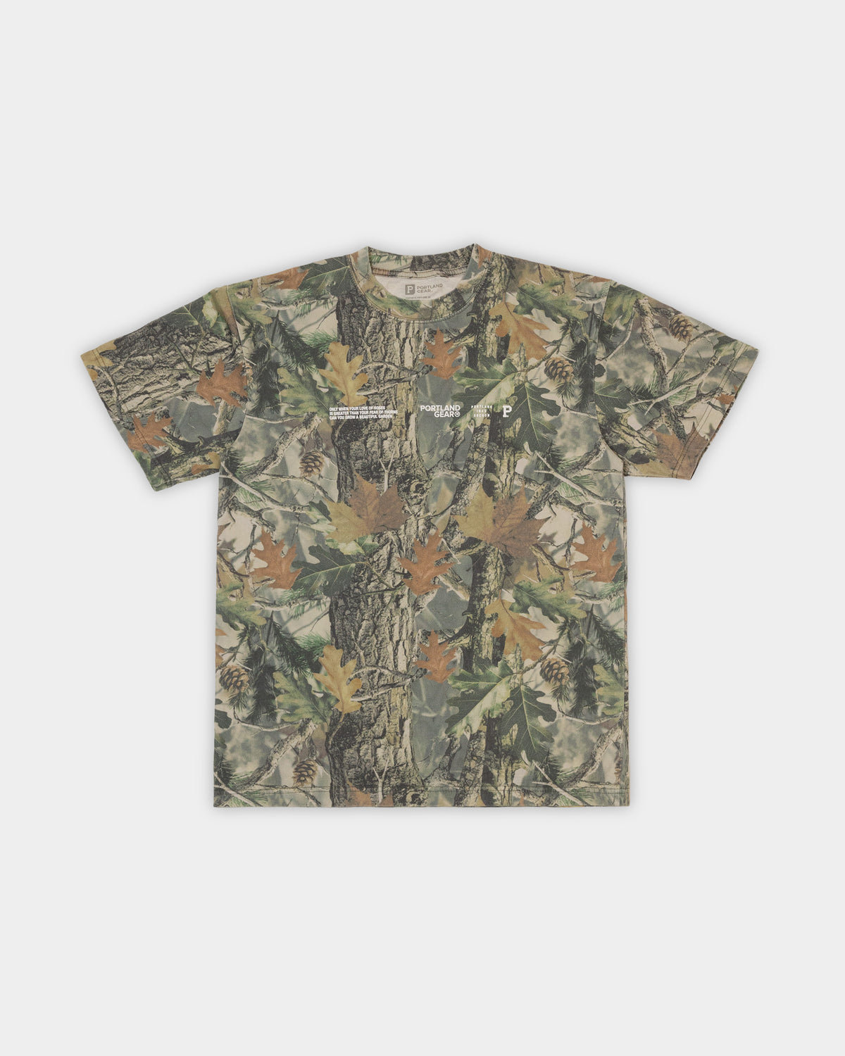 HeavyKnit Slogan Tee - Camo