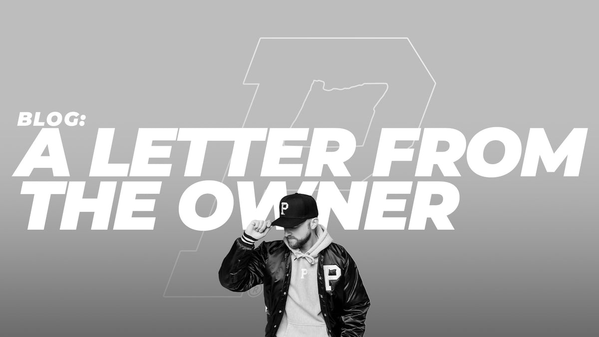 A Letter from the Owner